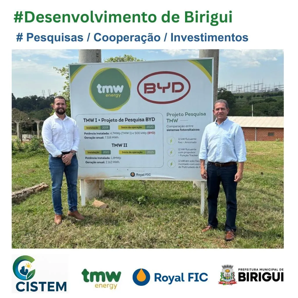 Birigui articula parceria com Royal FIC para projetos de inovação e transição energética