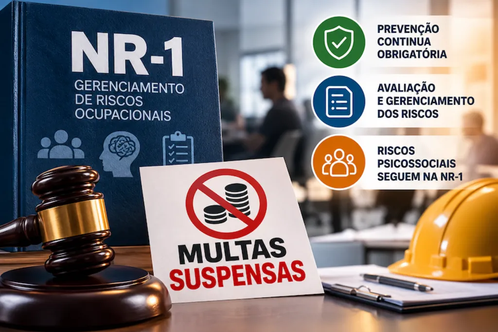 Decisão sobre multas da NR-1