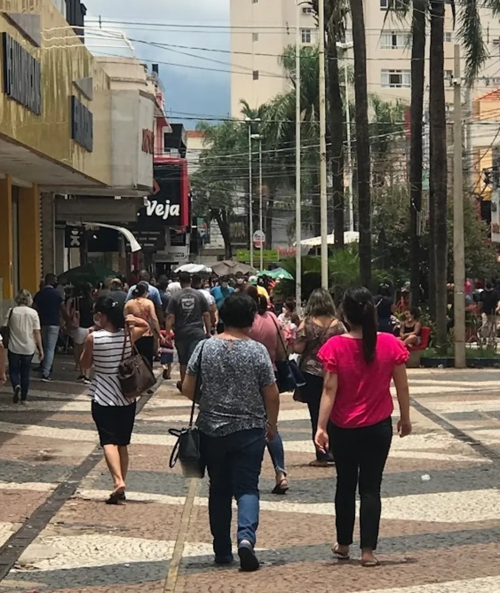 Calçadão Araçatuba