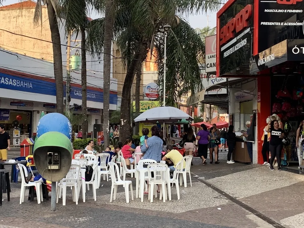 Calçadão Araçatuba